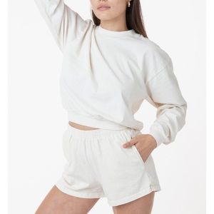 Los Angeles Apparel Sweat Short Set
